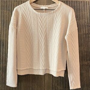 Bohme textured lightweight sweater- Small